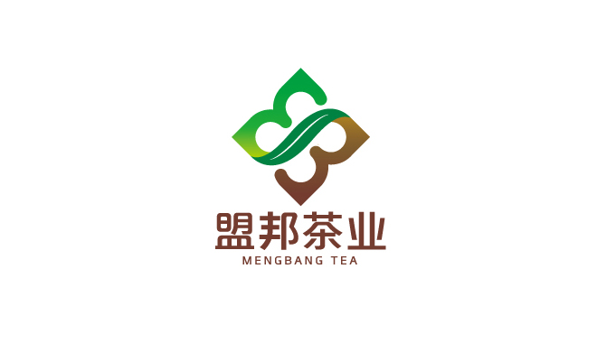盟邦茶业 logo设计